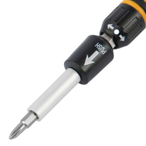 Отвертка с набором бит и торцевых головок для точных работ, гибкий привод, 48 шт, CrMo Denzel-Tehinstrument