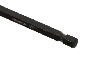 Биты PH2x75мм, сталь S2, Diamond, 2шт,Hanskonner-Tehinstrument