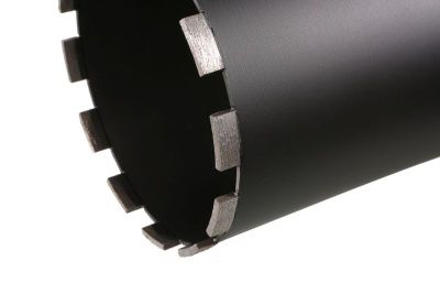 Коронка алмазная LASER по железобетону 162 мм, 1 1/4" , L=450мм, Hanskonner-Tehinstrument