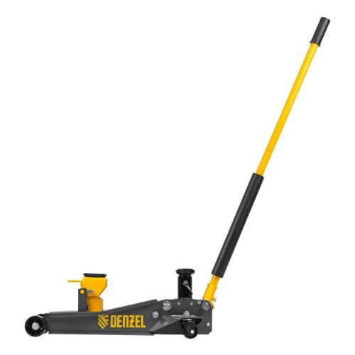 Домкрат гидравлический подкатной, 2/3 т, 98-770 мм, быстрый подъем, низ. подхват, проф, SUV Denzel-Tehinstrument