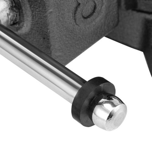 Тиски слесарные BVH-200, 200 мм, поворотные, стальная направляющая, с наковальней //Denzel-Tehinstrument