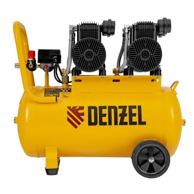 Малошумный безмасляный компрессор Denzel DLP-3000/50-Tehinstrument
