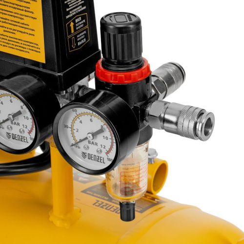 Компрессор безмасляный, малошумный Denzel DLS 1800/100-Tehinstrument