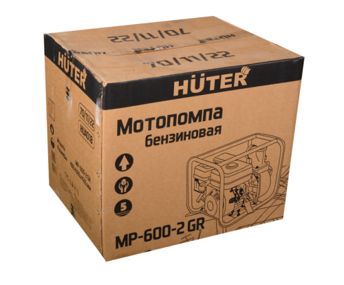 Мотопомпа MP-600-2 GR Huter-Tehinstrument