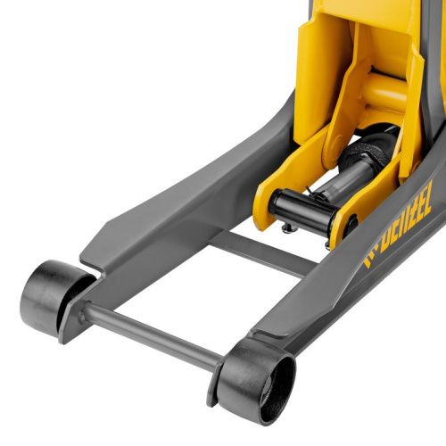 Домкрат гидравлический подкатной, 3 т, 85-610 мм, быстрый подъем, низ. подхват, проф, SUV Denzel-Tehinstrument