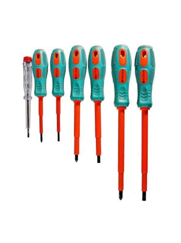 Набор отверток диэлектрических 7 шт, CrV, тканевый кейс  Sturm-Tehinstrument