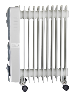 Масляный радиатор РЕСАНТА ОМ-12НВ с вентилятором-Tehinstrument