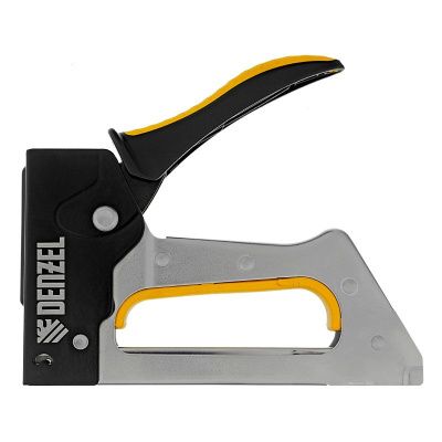 Степлер металлический, скобы в комплекте, 2К рукоятка, тип 53, 6-10 мм Denzel-Tehinstrument