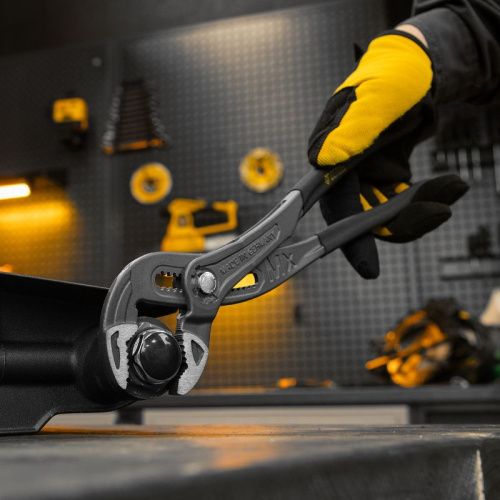 Клещи переставные, кнопочный механизм, обливные рукоятки, 300 мм Denzel-Tehinstrument