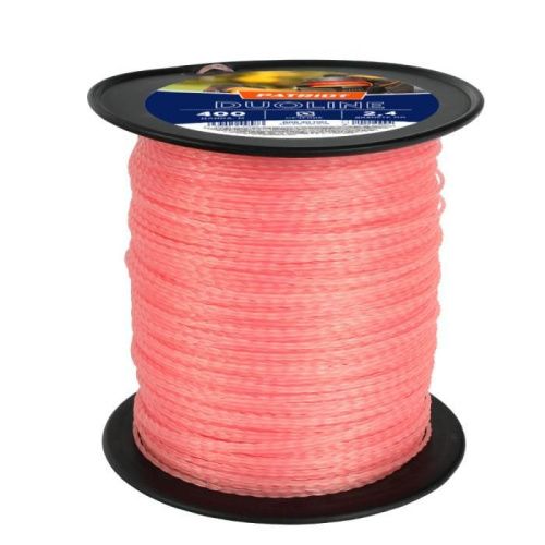 Леска Duoline D 2,4 мм L 400 м (скрученный квадрат, двухцветная), Patriot-Tehinstrument