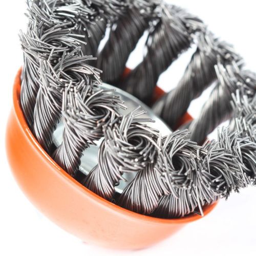 Щетка чашеобразная витая (100 мм, М14), Patriot-Tehinstrument