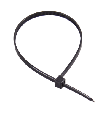 Хомуты нейлоновые (стяжки) черные 100 шт. Вихрь 3,6*200 Ч-Tehinstrument