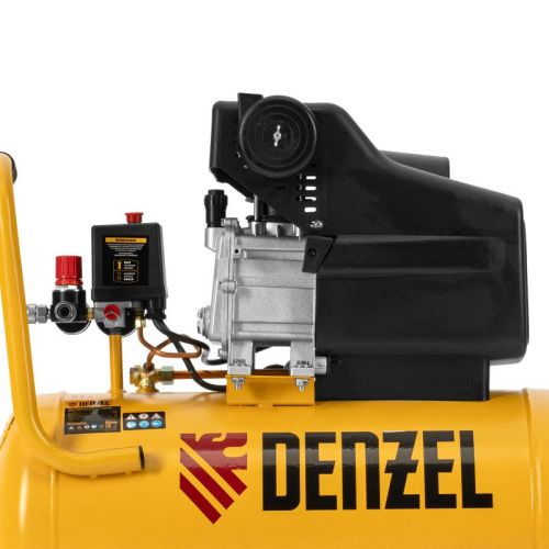Компрессор воздушный, прямой привод DC1500/50, 1.5 кВт, 50 литров, 220 л/мин Denzel-Tehinstrument