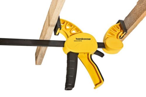 Струбцина быстрозажимная, 450мм, 180-200кгс, сжим-разжим, hanskonner-Tehinstrument