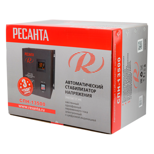Стабилизатор напряжения РЕСАНТА СПН-13500-Tehinstrument