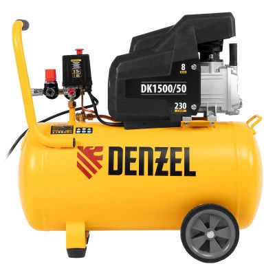 Компрессор воздушный Denzel DK1500/50, Х-PRO-Tehinstrument