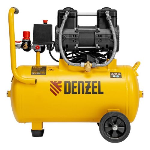 Малошумный безмасляный компрессор Denzel DLP-950/24-Tehinstrument