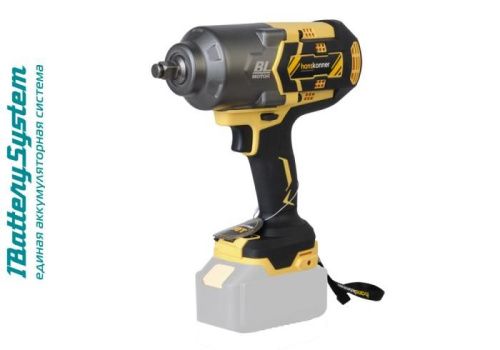 Аккумуляторный ударный гайковерт Hanskonner HCD18100S 1BatterySystem-Tehinstrument