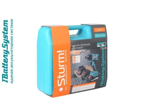 Аккумуляторный ударный винтоверт  Sturm CD300H 1BatterySystem-Tehinstrument
