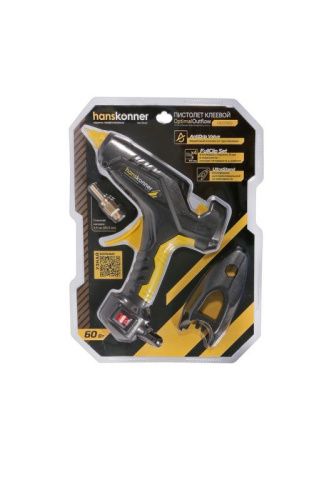 Пистолет клеевой 60 Вт, Hanskonner-Tehinstrument