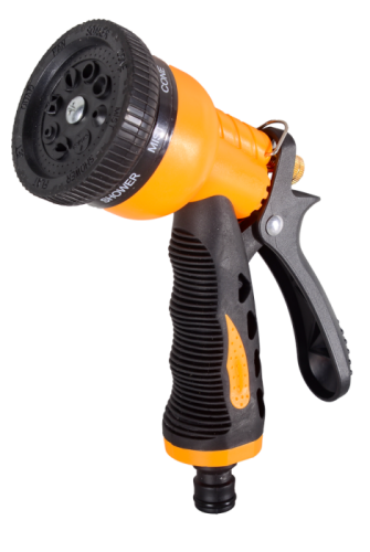 Пистолет-распылитель, 8 режимов полива Вихрь-Tehinstrument