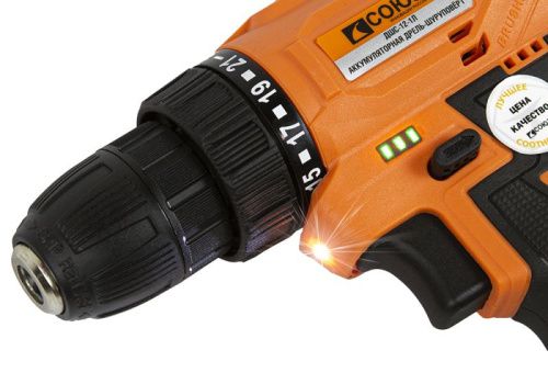 Аккумуляторный шуруповерт СОЮЗ ДШС-14-1Л-Tehinstrument