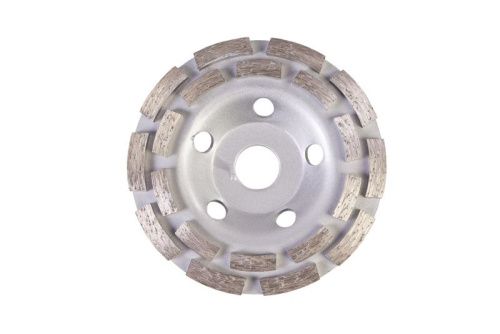 Чашка алмазная шлифовальная, 125x22мм, 2 ряда, 20 сегментов  Sturm-Tehinstrument