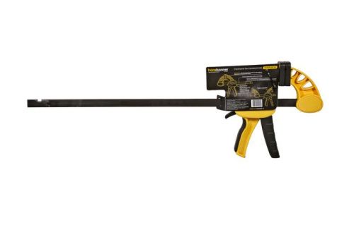 Струбцина быстрозажимная, 450мм, 180-200кгс, сжим-разжим, hanskonner-Tehinstrument