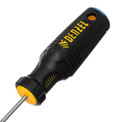 Отвертка, SL3х75 мм, S2, 3к рукоятка Denzel-Tehinstrument
