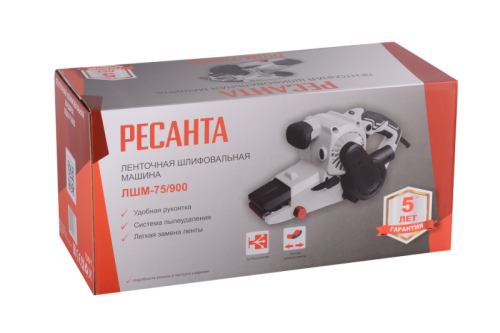 Ленточная шлифовальная машина Ресанта ЛШМ-75/900-Tehinstrument