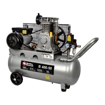 Компрессор поршневой масляный QUATTRO ELEMENTI B 400-50-Tehinstrument