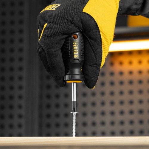 Отвертка, PH2х38 мм, S2, 3к рукоятка Denzel-Tehinstrument