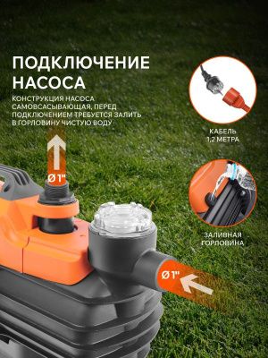 Насос поверхностный Patriot R 1500 LCD-Tehinstrument