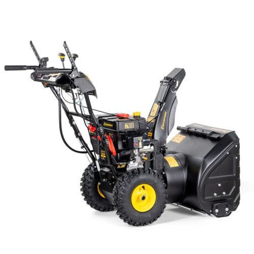 Снегоотбрасыватель CHAMPION ST763E (7лс,62см,6F/2R,колеса,3л,81кг,эл.стартер,фары,обогрев рук, зимн.-Tehinstrument