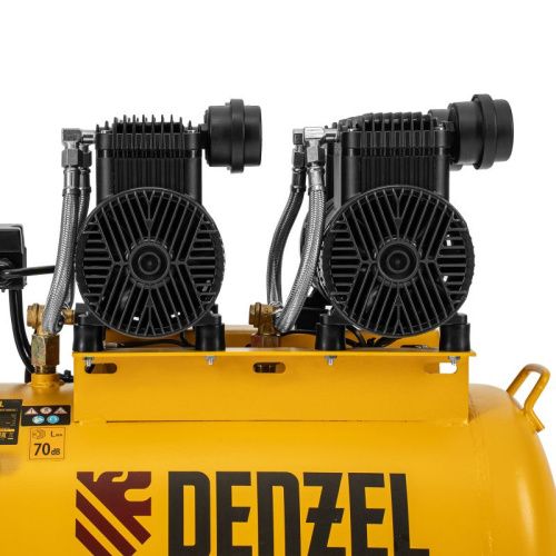 Малошумный безмасляный компрессор Denzel DLP-3000/50-Tehinstrument