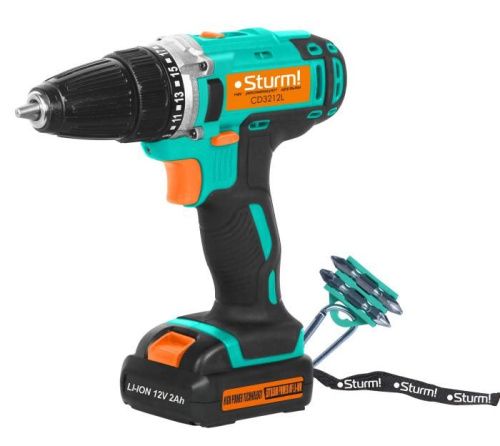 Аккумуляторный шуруповерт Sturm CD3212L 2019-Tehinstrument