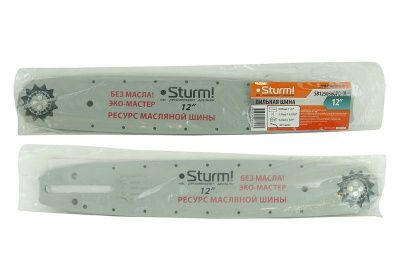 Пильная шина 12"  Sturm Паз 1,3мм, 3/8", 45 зв-Tehinstrument