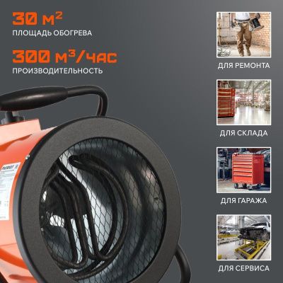 Тепловая пушка электрическая Patriot PT-R 3-Tehinstrument