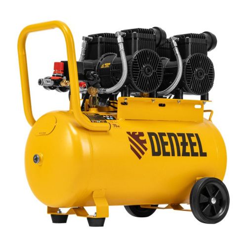 Малошумный безмасляный компрессор Denzel DLP-3000/50-Tehinstrument