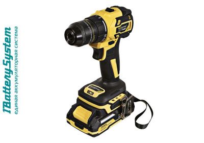 HCD2065C Дрель аккумуляторная  б/щ Hanskonner 1BatterySystem-Tehinstrument