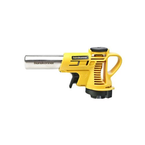 Горелка газовая, пьезоподжиг, керамика в сопле, защита от вспышек, hanskonner-Tehinstrument