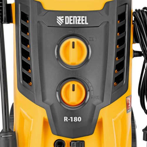 Моечная машина высокого давления R-180, 2200 Вт, 180 бар, 380 л/ч, колесная// Denzel-Tehinstrument