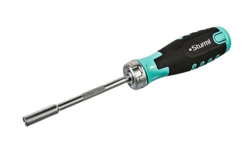 Отвертка реверсивная, автоматический битодержатель, 12 в 1 CrV  Sturm-Tehinstrument