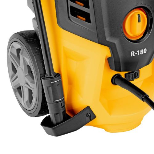 Моечная машина высокого давления R-180, 2200 Вт, 180 бар, 380 л/ч, колесная// Denzel-Tehinstrument