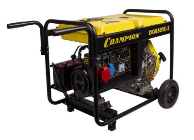 Дизельный генератор CHAMPION DG6501E-3-Tehinstrument