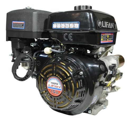 Двигатель Lifan 190FD, вал ?25мм, катушка 7 Ампер-Tehinstrument