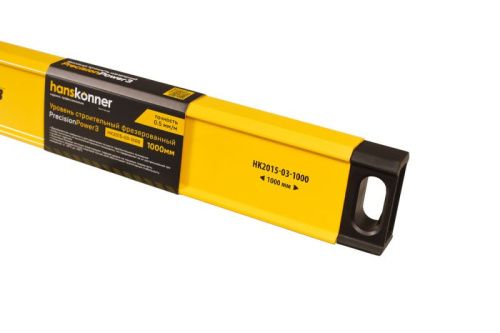 Уровень алюм. 1000мм, Hanskonner-Tehinstrument