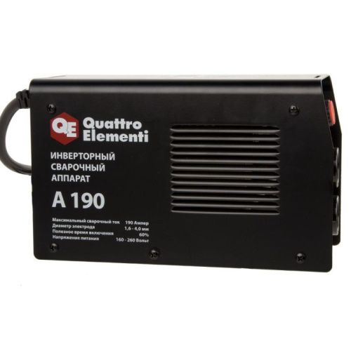 Аппарат электродной сварки, инвертор QUATTRO ELEMENTI A 190-Tehinstrument