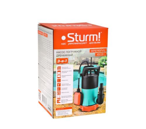 Насос погружной дренажный  Sturm WP9745PVU-Tehinstrument