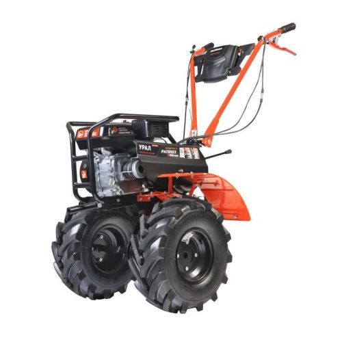 Мотоблок бензиновый Patriot УРАЛ с колесами Extreme-Tehinstrument